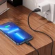 Кабель Hoco Lightning Cool silicone charging data cable X90 |1m, 2.4A| white - изображение 3