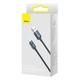 Кабель Baseus Type-C Crystal Shine Series Fast Charging Data Cable |1.2m, 100W| - изображение 11