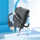 Мережевий зарядний пристрій Hoco CS21A Rich single port charger Micro USB cable 18W Black - зображення 13