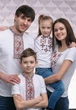 Класична біла жіноча вишита футболка «Зоряне сяйво (червона вишивка)» S - зображення 10