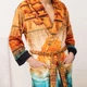 Халат жіночий з плюшевого велюру ексклюзивний Egypt 18363 L-XL - зображення 5