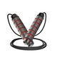 Скакалка швидкісна PowerPlay 4210 Power Weighted Jump Rope Чорна (2,7m.) - изображение 3