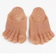 Тапочки Нога людини гумові - зображення 5