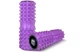 Массажный ролик EasyFit Grid Roller 33 см v.1.2 с заглушками с двух сторон (фиолетовый) - изображение 3