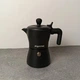 Гейзерная кофеварка Pepper Черная Жемчужина PR-2242 100 мл черная - изображение 2
