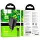 Мережевий зарядний пристрій HOCO CS23A Sunlight dual-port charger Lightning cable 30W Black - зображення 15