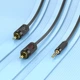 Кабель Hoco 3.5 double Lotus RCA audio cable UPA28 |1.5M| Black - изображение 4