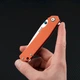 Нож складной туристический Ruike P801-J, (8.6 см) 14C28N / G10 оранжевый - изображение 18