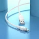 Кабель Hoco Type-C Energy silicone charging data cable X109 |1m, 3A| black - зображення 7