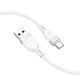 Кабель Hoco Type-C Energy silicone charging data cable X109 |1m, 3A| black - зображення 6