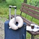 Подушка рогалик для путешествий ТМ IDEIA Travel 32х32 см беж - изображение 8