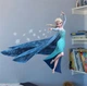 Наклейка виниловая интерьерная Эльза Холодное сердце синяя 45х60 см (print_1418) - изображение 1
