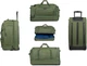 Сумка дорожная на колесах TravelZ Wheelbag Doubleloader green 96L (603099) - изображение 5