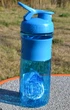 Шейкер спортивний (пляшка) BlenderBottle SportMixer Flip 28oz/820ml Cyan - изображение 6
