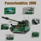 Детский военный конструктор Panzerhaubitze 2000 САУ машина-танк 1345 деталей (JDT-0848912) - изображение 4