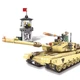 Конструктор детский.Танк игровой конструктор военный на 1340 деталей цвет хаки XB-06021 - изображение 3