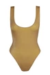 Купальник слитный с мягкой чашкой Sarda 42B/S Золотой неон (112265) - изображение 8