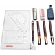 Подарочный набор Rotring Isograph College-Set (0,2/0,4/0,6)+PCL/0,5+аксес. S0699390 - изображение 2
