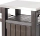 Стіл для барбекю Keter Unity 105 L коричневий садовий (230410) - зображення 5