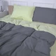 Простынь MirSon Sajazarra 12-0525 + 19-0000 Mikrosatin Premium 150х220 см (2200007249107) - изображение 4