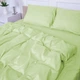 Пододеяльник MirSon №12-0525 Luminary Green Mikrosatin Premium Однотонный 220х240 (2200007228652) - изображение 2
