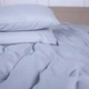 Простынь на резинке MirSon №14-4102 Glacier Gray Mikrosatin Premium 90x200 - высота 25 см (2200006410959) - изображение 7