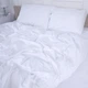 Наволочка MirSon Mikrosatin Premium №18-0000 White однотонная 50х70 см (2200007233786) - изображение 4