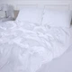 Наволочка MirSon Mikrosatin Premium №18-0000 White однотонная 50х70 см (2200007233786) - изображение 6