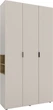 Шкаф Metkas Home A015L 1200 x 420 x 2300 мм ЛДСП Кашемир - Дуб Артизан (MA015L-KD) - изображение 1