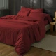 Наволочка MirSon Soft Elegance №19-1655 Garnet 45x45 см (2200010918021) - зображення 4