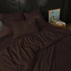 Наволочка MirSon Soft Elegance №19-1230 Friar Brown 70x70 см (2200010917543) - зображення 5