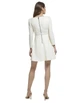 Cукня DKNY Women's square-neck puff-shoulder a-line dress, М, Айворі - зображення 4