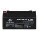 Акумулятор AGM LogicPower LPM 6V - 1.3 Ah - зображення 2