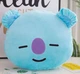 М'яка Іграшка Коала Коя BT21 Плюшева Подушка KOYA ARMY персонаж BTS 36 см Блакитний (01350) - зображення 1