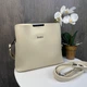 Женская сумка стиль Zara на плечо, сумочка Зара черная эко кожа люкс качество Молочный - изображение 7