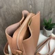 Женская сумка стиль Zara на плечо, сумочка Зара черная эко кожа люкс качество Розово-бежевая - изображение 5