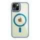 Чохол TPU+PC+Metal Calais with MagSafe для iPhone 14 Колір Black - изображение 8