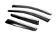Ветровики с хромом (4 шт, Sunplex Chrome) для Peugeot 3008 2016-2023 гг - изображение 4