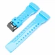 Ремінець для годинника Ремінець для Casio G-Shock GA-100/110/120 Light Blue-Glossy BK - изображение 2