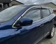 Ветровики с хромом (4 шт, Sunplex Chrome) для Renault Kadjar - изображение 1