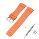 Ремінець для годинника Ремінець для Casio G-Shock DW-6900 Orange SI - зображення 1