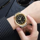 Наручний годинник Skmei 9272TGDBK-B Gold/Silver-Black Men - изображение 3