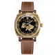 Жіночий наручний годинник Awarder 021 Де би не була Gold-Black-Brown - изображение 1