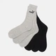 Набор женских носков высоких хлопковых Puma Crew Sock 88749602 35-38 6 пар Черный/Серый (8713537698603) - изображение 2