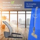 Швабра Health Spray Mob 3в1 универсальная с распылителем воды и насадкой для мытья окон, для влажной и сухой уборки Бежевая HS-401-Beige - изображение 2