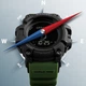 Наручний годинник Skmei 1356AG Army Green + Compass - изображение 12