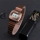 Чоловічий годинник Skmei 1901SCF Cofee Steel - изображение 4