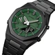 Наручні годинники Skmei 1816BKGNBK Black Green-Black - зображення 2