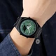 Наручні годинники Skmei 1816BKGNBK Black Green-Black - зображення 3