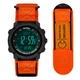 Годинник наручний Awarder 036 Compass UA Nylon Black-Orange - изображение 1